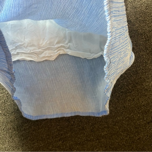 Lilly Pulitzer Blue One Shoulder Ruffled Dress, Women’s Small - Picture 6 of 9